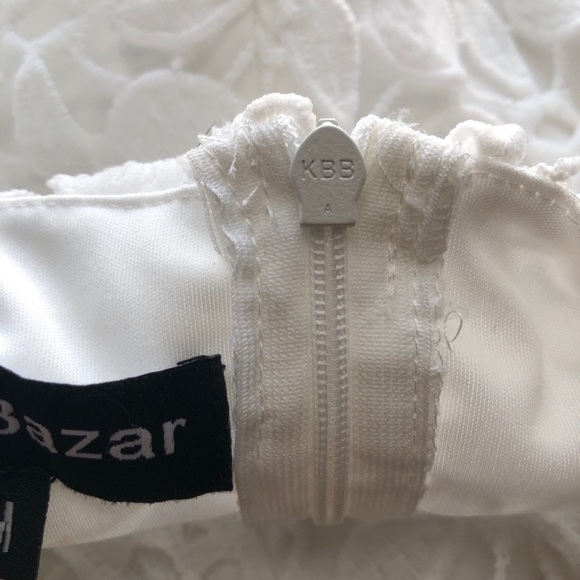 Eilly Bazar Dress Mini Lace Guipure Design Elegant Wedding Formal Classic - Picture 10 of 12